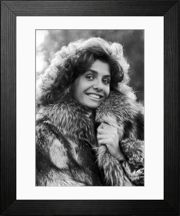 Framed Print : Maria Stevens, Beauty Queen, 29th February 1988 Framed Print : Maria Stevens, Beauty Queen, 29th February 1988