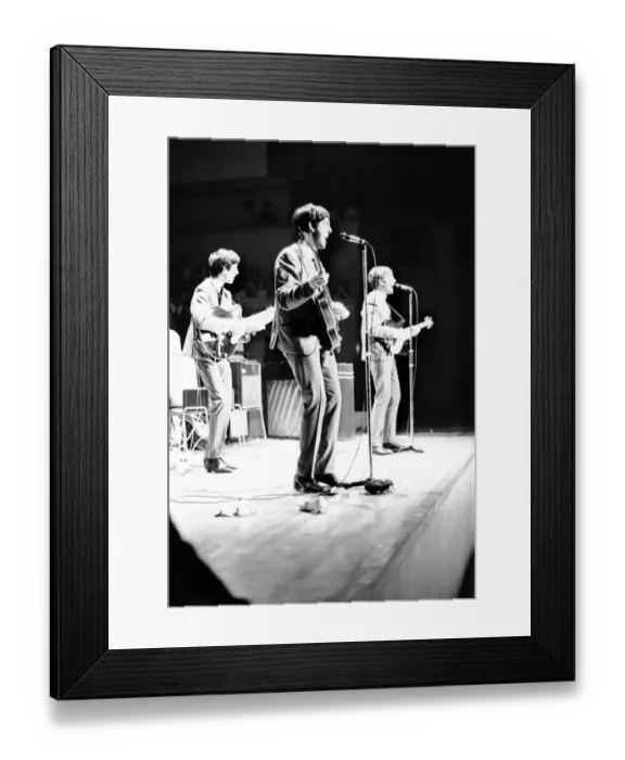 Framed Print : The Beatles in Concert at the Fairfield Halls, Croydon, Surrey Framed Print : The Beatles in Concert at the Fairfield Halls, Croydon, Surrey