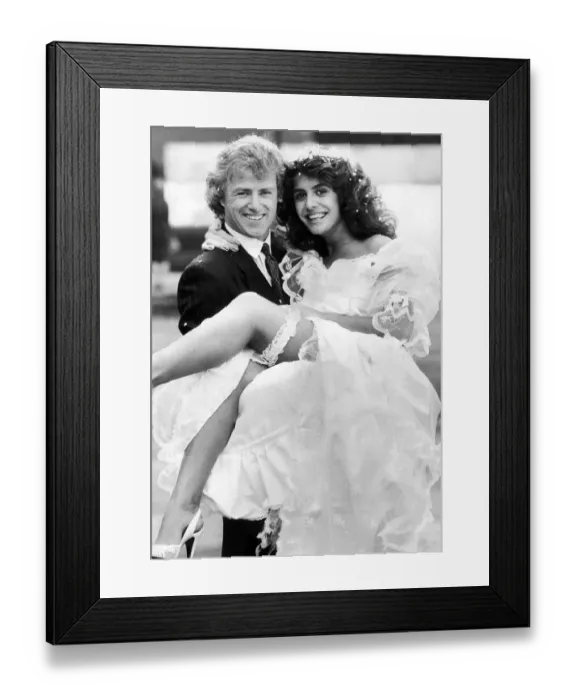 Framed Print : Maria Stevens, Beauty Queen marries Michael Humpherston at Birmingham Registry Office