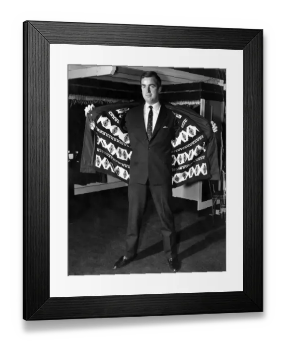 Framed Print : Clothing: Fashion: Menswear: Coats: Men are getting out of hand