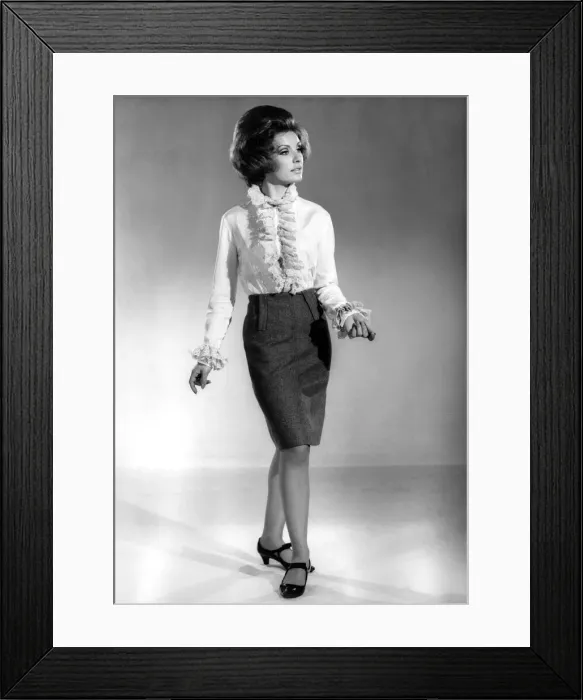 Framed Print : Reveille Fashions: Diane Stainland. November 1966 P006695 Framed Print : Reveille Fashions: Diane Stainland. November 1966 P006695