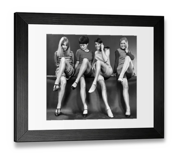 Framed Print : Clothing Fashion December 1966 P021871