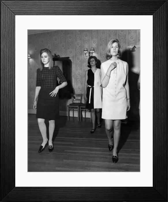 Framed Print : When debs must learn to talk These three young ladies are debutantes Framed Print : When debs must learn to talk These three young ladies are debutantes