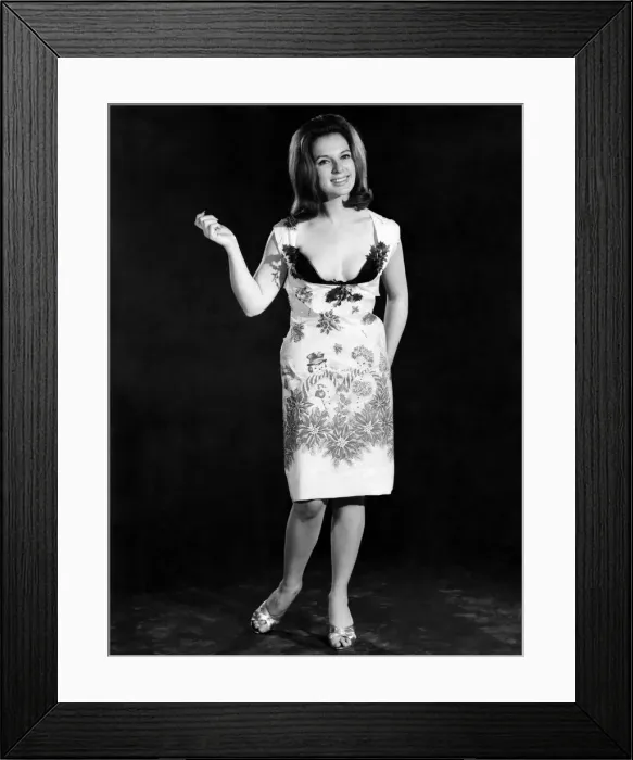 Framed Print : Reveille Fashions: Jacqueline Walker. December 1964 P019780 Framed Print : Reveille Fashions: Jacqueline Walker. December 1964 P019780