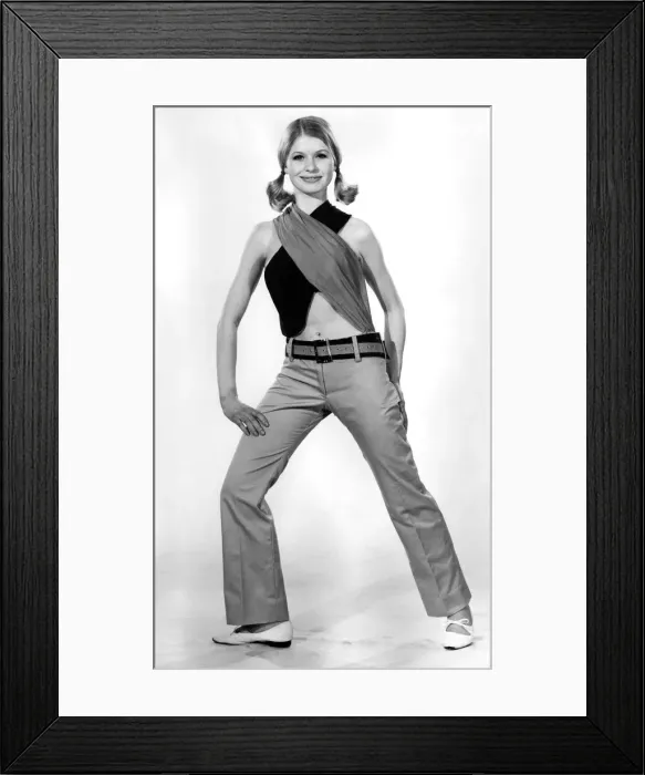 Framed Print : Reveille Fashions: Criss Cross. Two contrasting scarves, long ones this time Framed Print : Reveille Fashions: Criss Cross. Two contrasting scarves, long ones this time