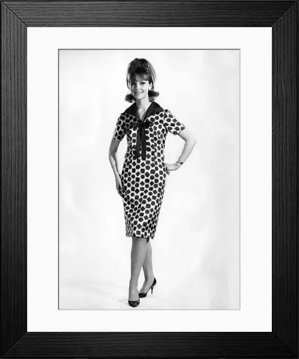 Framed Print : Reveille Fashions: Ann Roberts. May 1964 P006821 Framed Print : Reveille Fashions: Ann Roberts. May 1964 P006821