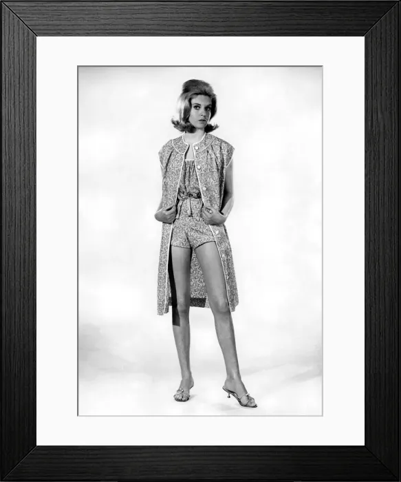 Framed Print : Reveille Fashions: Maureen Walker. July 1964 P006783 Framed Print : Reveille Fashions: Maureen Walker. July 1964 P006783