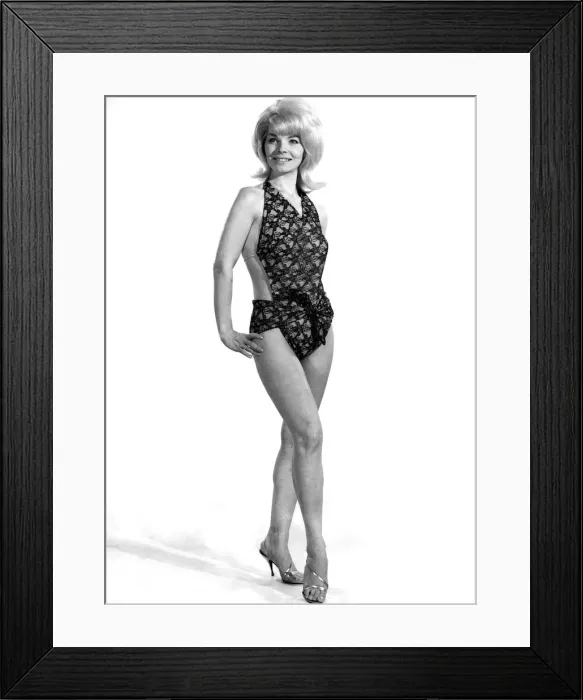 Framed Print : Clothing Fashion 1966: Model Marion Horton. July 1966 P021411 Framed Print : Clothing Fashion 1966: Model Marion Horton. July 1966 P021411