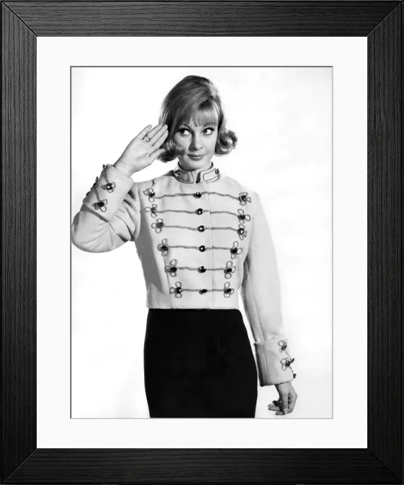 Framed Print : Reveille Fashions 1964: Dawn Chapman. March 1964 P006814 Framed Print : Reveille Fashions 1964: Dawn Chapman. March 1964 P006814