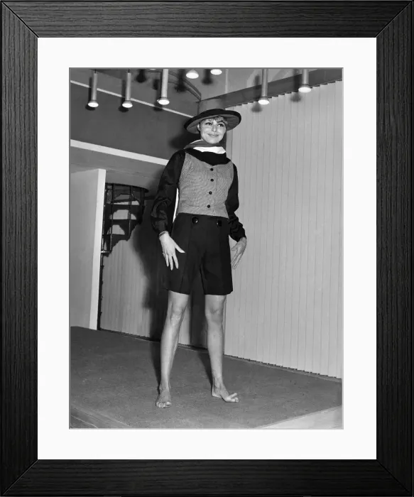 Framed Print : Quant Fashion Show. September 1962 P006410 Framed Print : Quant Fashion Show. September 1962 P006410