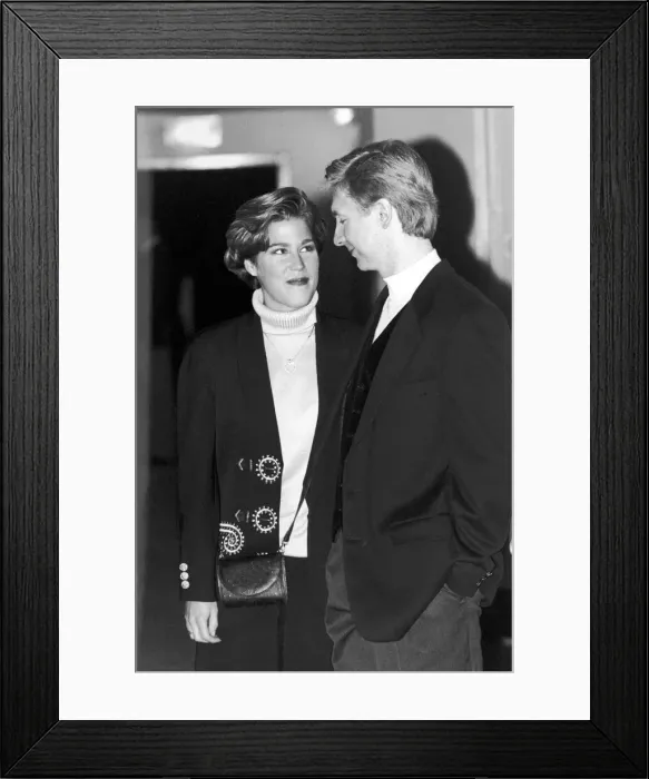 Framed Print : Christopher Dean and Jill Trennary. 10th January 1994 Framed Print : Christopher Dean and Jill Trennary. 10th January 1994