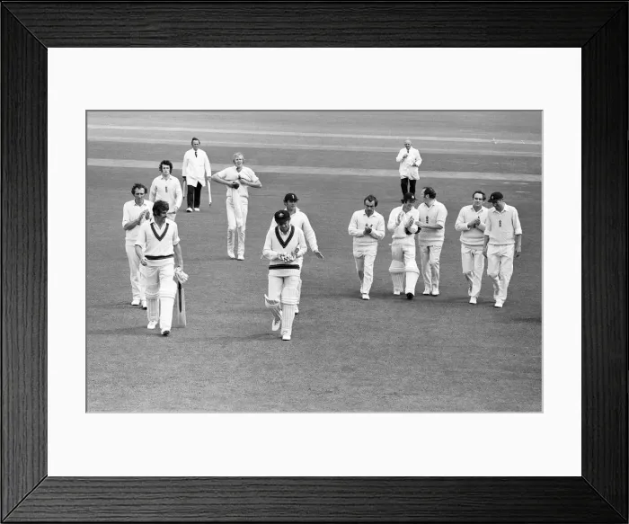 Framed Print : Australian tour of Great Britain for the Ashes. First test match at Old Trafford Framed Print : Australian tour of Great Britain for the Ashes. First test match at Old Trafford