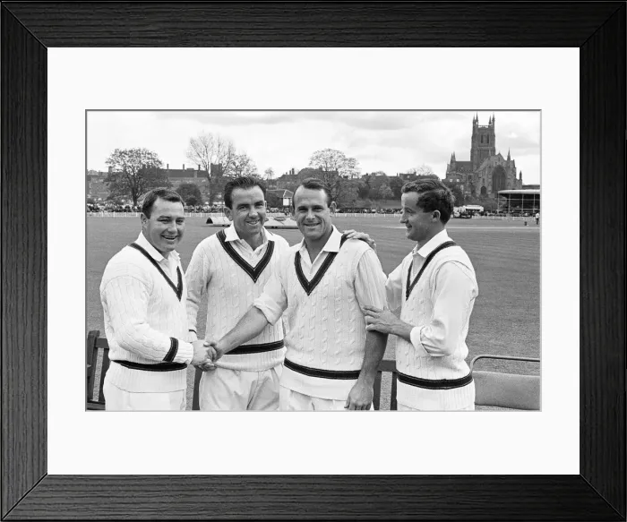 Framed Print : Australian tour of Great Britain for the Ashes. Australian cricketer Norman O Framed Print : Australian tour of Great Britain for the Ashes. Australian cricketer Norman O