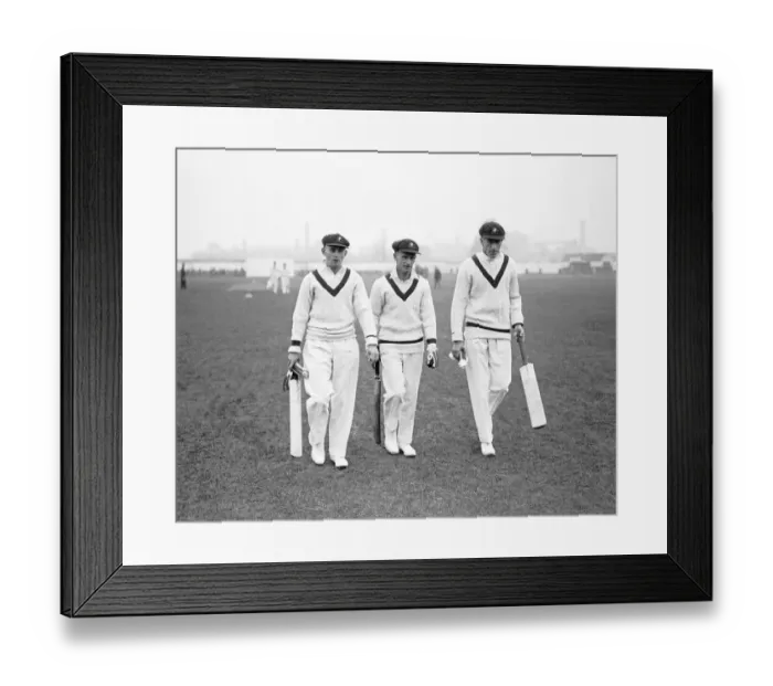 Framed Print : Australian cricket team tour of Great Britain for the Ashes Framed Print : Australian cricket team tour of Great Britain for the Ashes