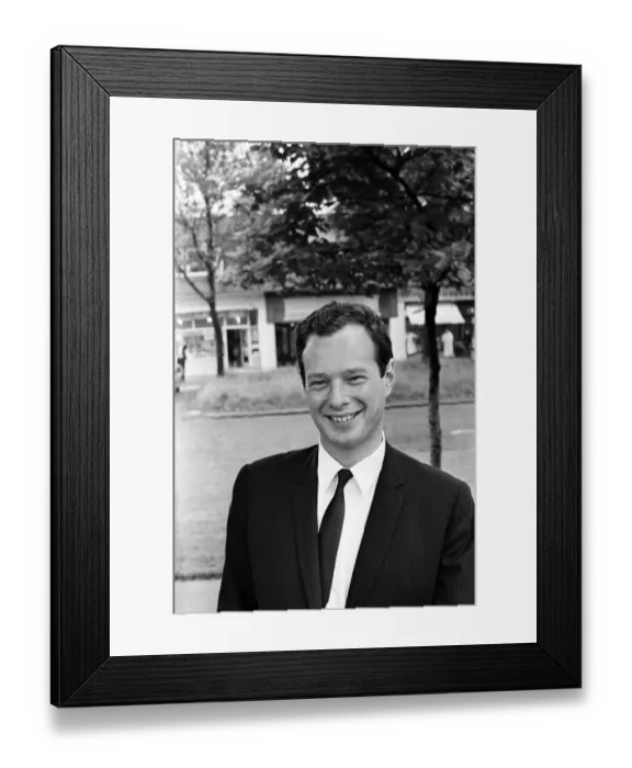 Framed Print : Brian Epstein, Manager, of several music groups including The Beatles Framed Print : Brian Epstein, Manager, of several music groups including The Beatles