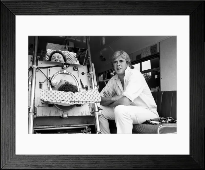 Framed Print : Australian tour of Great Britain for the Ashes. Australian cricketer Kerry O Framed Print : Australian tour of Great Britain for the Ashes. Australian cricketer Kerry O