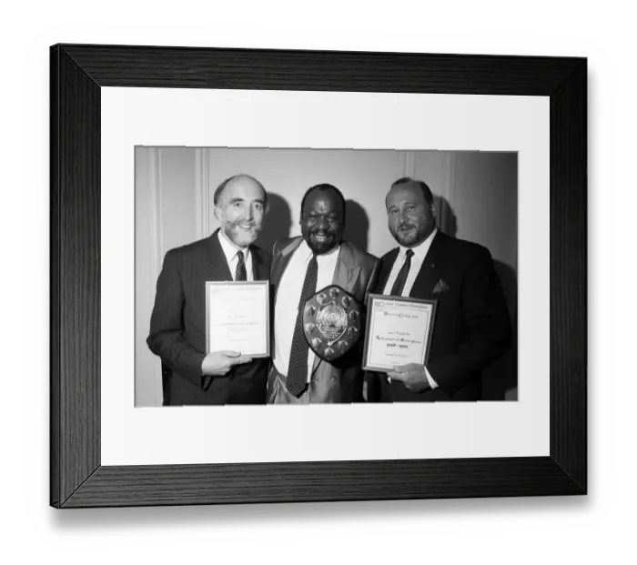 Framed Print : Gus Williams, Winner of the Ambassador for Birmingham competition