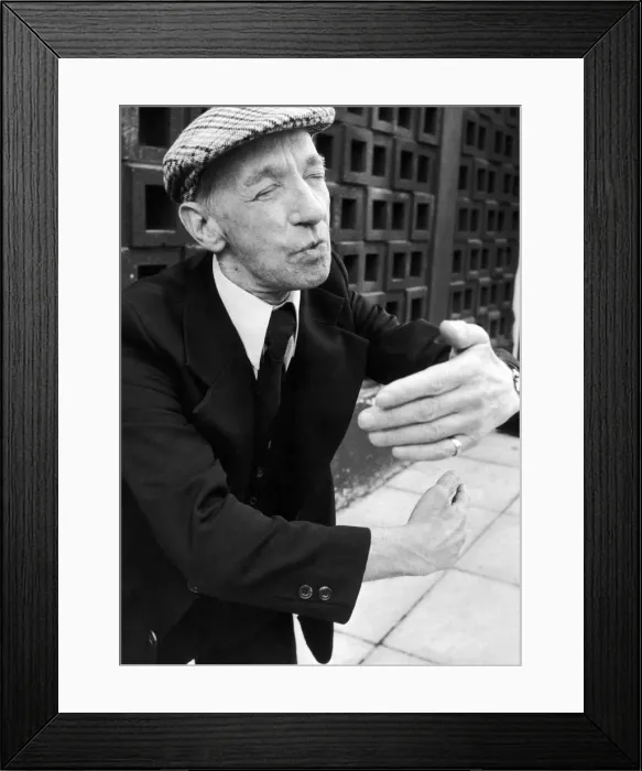 Framed Print : Driver, Willie McPeake is down to earth in his attitude towards the kiss