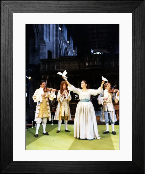 Framed Print : The Orchestra of the Golden Age, rehearsing Handels Acis Framed Print : The Orchestra of the Golden Age, rehearsing Handels Acis