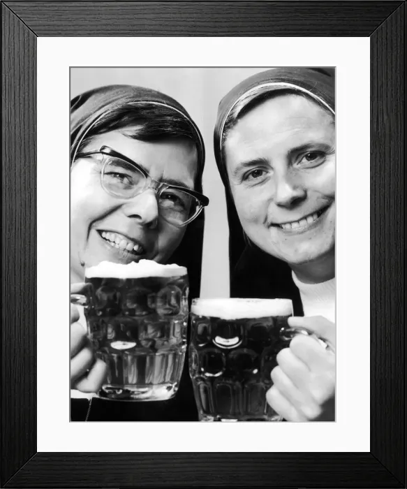 Framed Print : Sister Elizabeth and Sister Joan had a confession to make Framed Print : Sister Elizabeth and Sister Joan had a confession to make