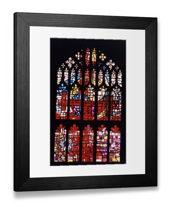 Framed Print : Manchester Cathedral Windows, 25th August 1995. Manchester Cathedral is a medieval church Framed Print : Manchester Cathedral Windows, 25th August 1995. Manchester Cathedral is a medieval church