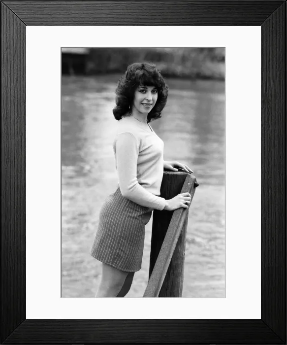 Framed Print : Kerry Swain, Television Presenter, aged 21, has been sacked after only two weeks Framed Print : Kerry Swain, Television Presenter, aged 21, has been sacked after only two weeks