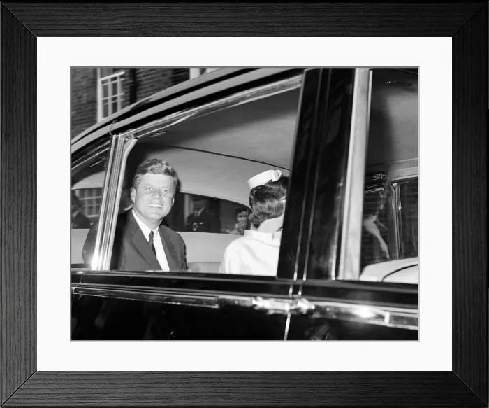 Framed Print : Second day of the visit of American President John F Kennedy Framed Print : Second day of the visit of American President John F Kennedy