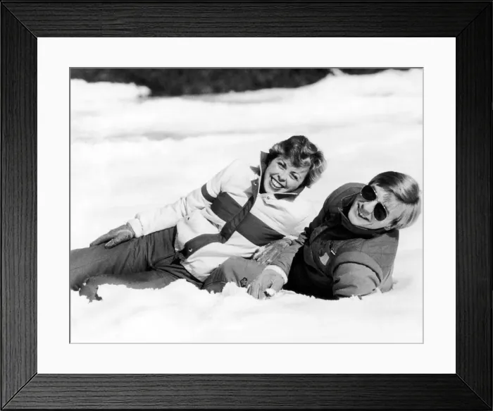 Framed Print : Torvill and Dean (Jayne Torvill and Christopher Dean) are British ice dancers