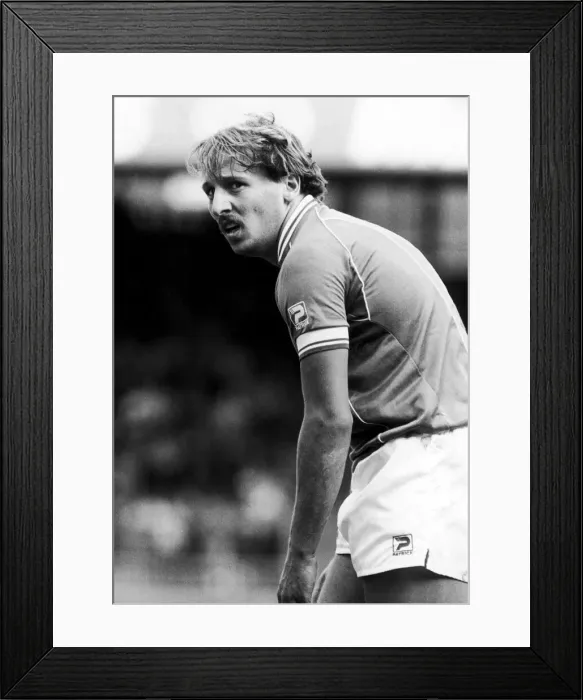 Framed Print : Birmingham City footballer Robert Hopkins in action during the league match against Stoke