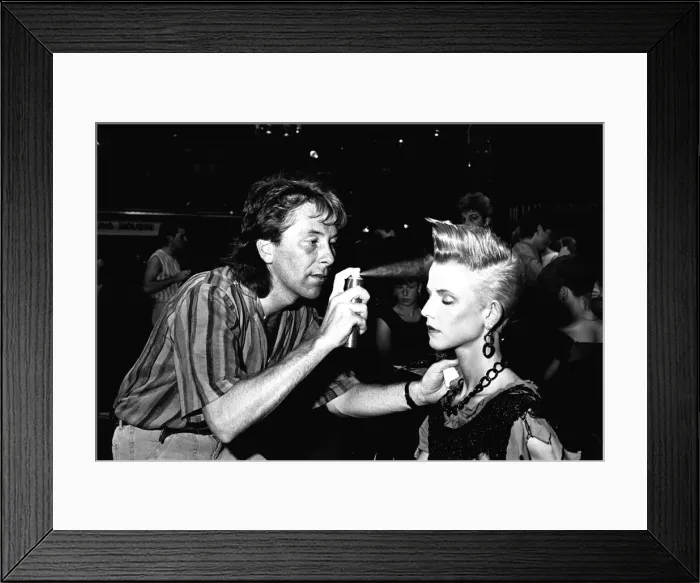 Framed Print : Hairdressers from all over the region came to the Mayfair ballroom in Newcastle take part