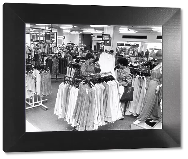 Greek Fashions just a small part of Owen Owen ladies fashion department. 10th June 1983