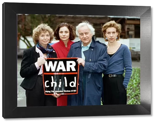 Supporters of the War Child Charity John Shaw (third from left