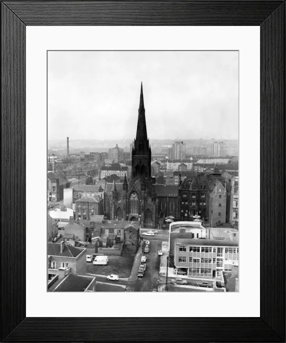 Framed Print : Salford Cathedral, Manchester. 24th June 1967. The Cathedral Church of St Framed Print : Salford Cathedral, Manchester. 24th June 1967. The Cathedral Church of St
