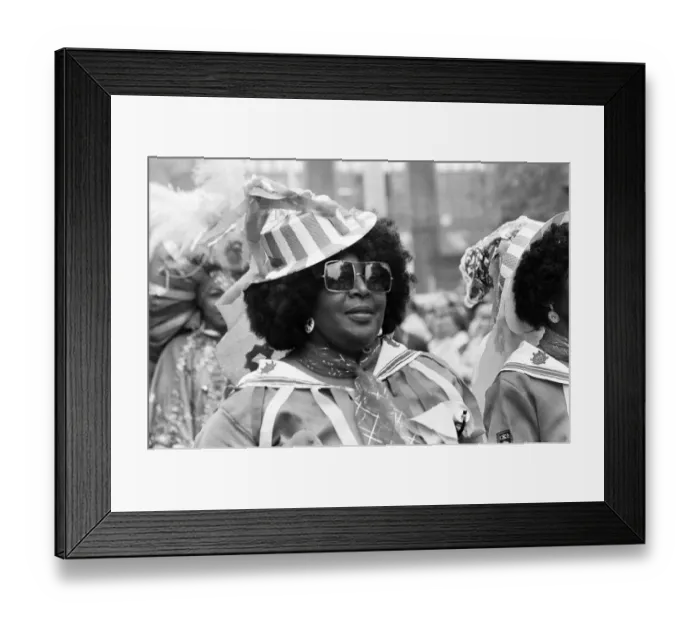 Framed Print : Caribbean Festival, Alexandra Park, Manchester, 28th May 1973