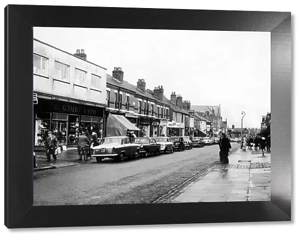 Bustling Earlsdon Street Coventry 8th December 1961