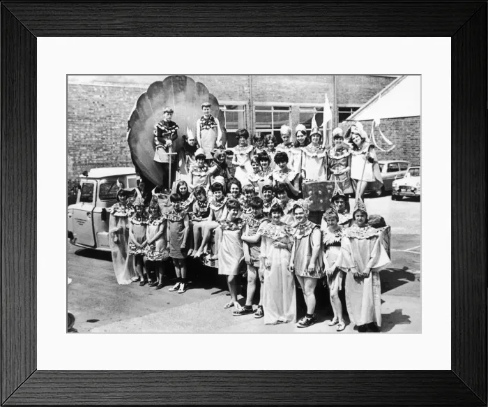 Framed Print : Neptunes Dream GEC AEI entry into the 1960 Coventry Carnival Circa June 1960 Framed Print : Neptunes Dream GEC AEI entry into the 1960 Coventry Carnival Circa June 1960