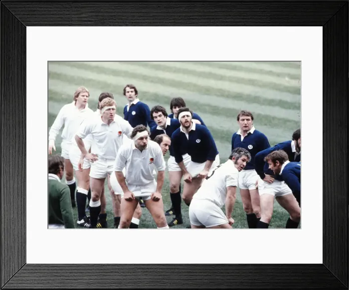 Framed Print : Rugby Union Five Nations International match at Twickenham