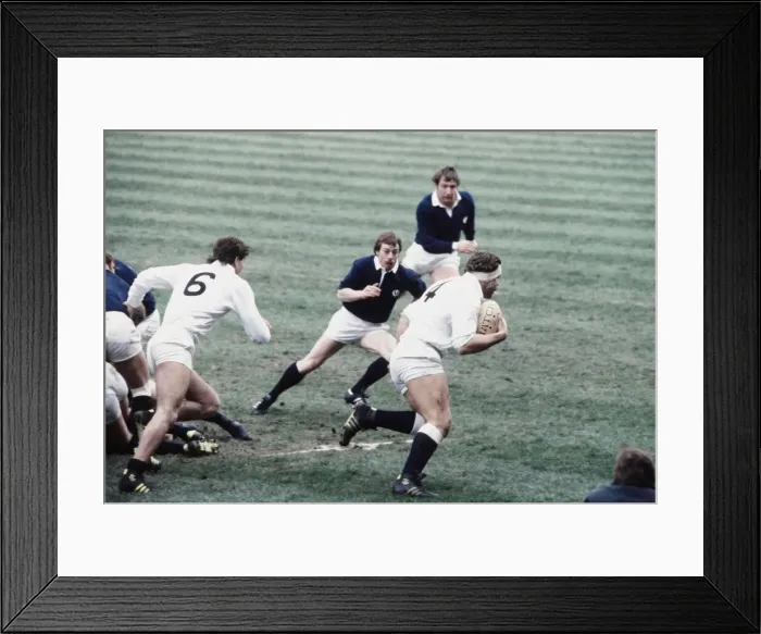 Framed Print : Rugby Union Five Nations International match at Twickenham