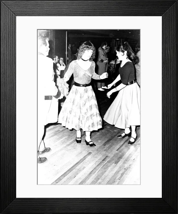 Framed Print : Rock and Roll dancers jiving on the dance floor at a Jerry Lee Lewis concert Framed Print : Rock and Roll dancers jiving on the dance floor at a Jerry Lee Lewis concert
