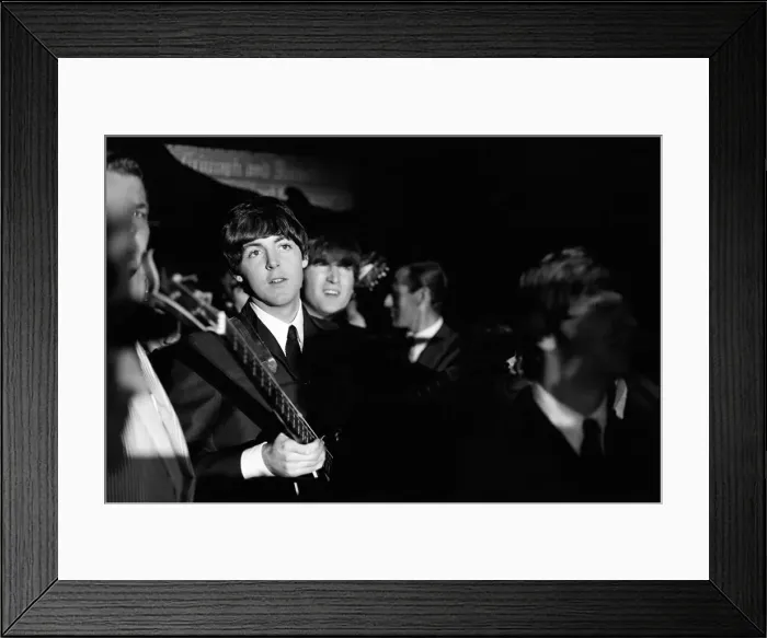 Framed Print : The Beatles 1964 American Tour Indianapolis, Indiana State Fair Coliseum