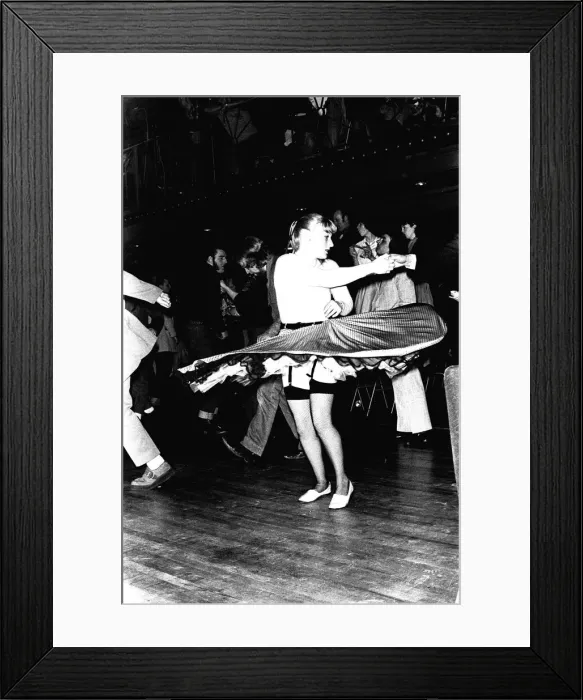 Framed Print : Rock and Roll dancers jiving on the dance floor at a Jerry Lee Lewis concert Framed Print : Rock and Roll dancers jiving on the dance floor at a Jerry Lee Lewis concert