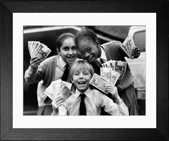 Framed Print : 3 members of Grestone Junior School Choir, Handsworth Road Framed Print : 3 members of Grestone Junior School Choir, Handsworth Road