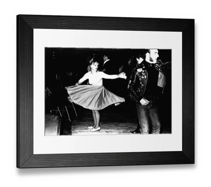 Framed Print : Rock and Roll dancers jiving on the dance floor at a Jerry Lee Lewis concert Framed Print : Rock and Roll dancers jiving on the dance floor at a Jerry Lee Lewis concert