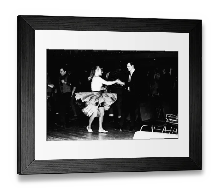 Framed Print : Rock and Roll dancers jiving on the dance floor at a Jerry Lee Lewis concert Framed Print : Rock and Roll dancers jiving on the dance floor at a Jerry Lee Lewis concert