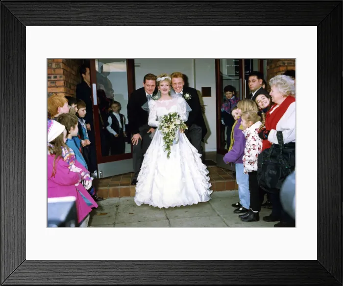 Framed Print : Footballer Paul Gascoigne - Gazza The wedding of Anna Marie Gascoigne to John Paul Framed Print : Footballer Paul Gascoigne - Gazza The wedding of Anna Marie Gascoigne to John Paul