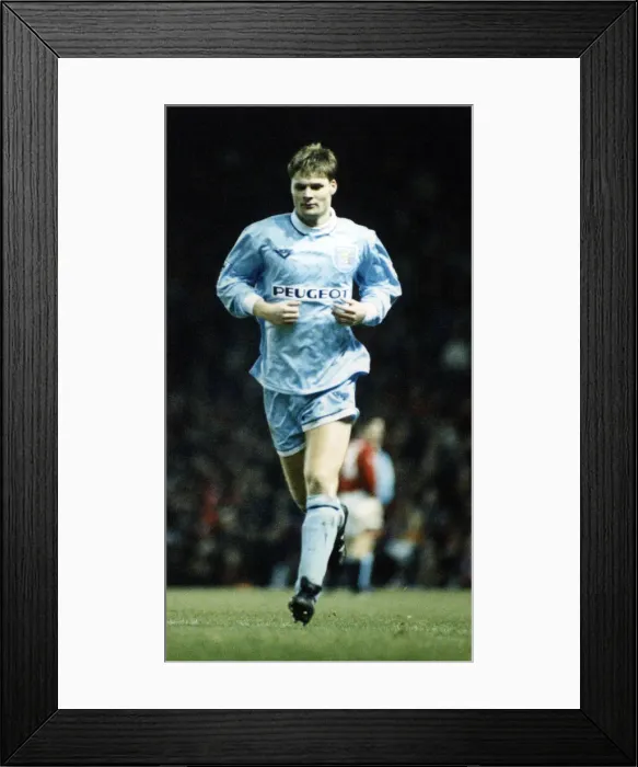 Framed Print : Steven Pressley, Coventry City Football Player, centre back