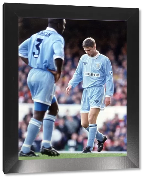 Arsenal 2-1 Coventry City, premier league match at Highbury, Sunday 23rd October 1994