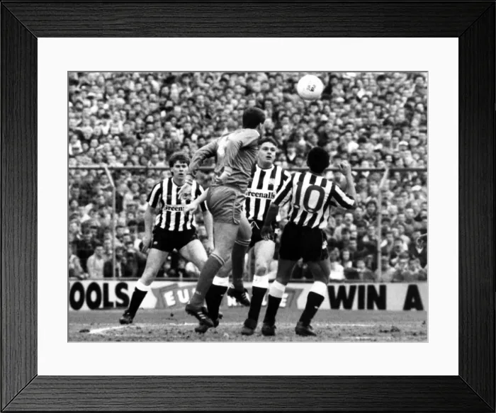 Framed Print : Newcastle United v Wimbledon, FA Cup Fifth Round Tie. 20th February Framed Print : Newcastle United v Wimbledon, FA Cup Fifth Round Tie. 20th February