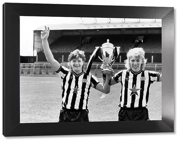 Newcastle United Juniors Team Group photograph 1985. Joe Allon