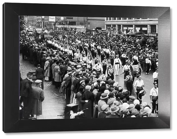1933 Coventry Carnival procession 24th June 1933